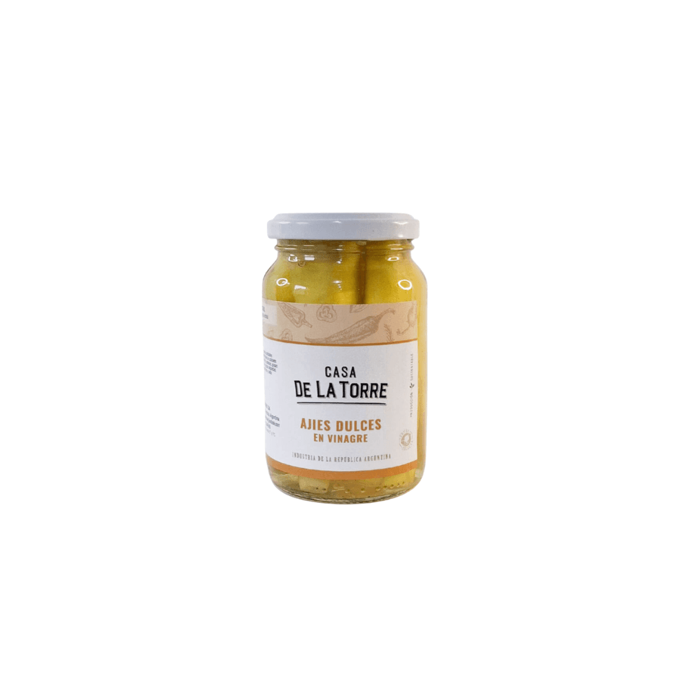 AJIES DULCES EN VINAGRE DE ALCOHOL *300G CASA DE LA TORRE
