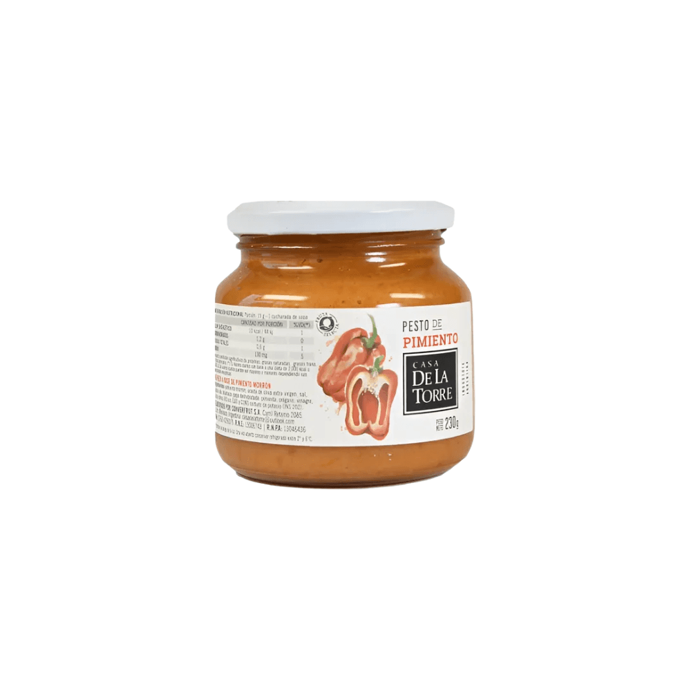 PESTO DE PIMIENTO *230G CASA DE LA TORRE 