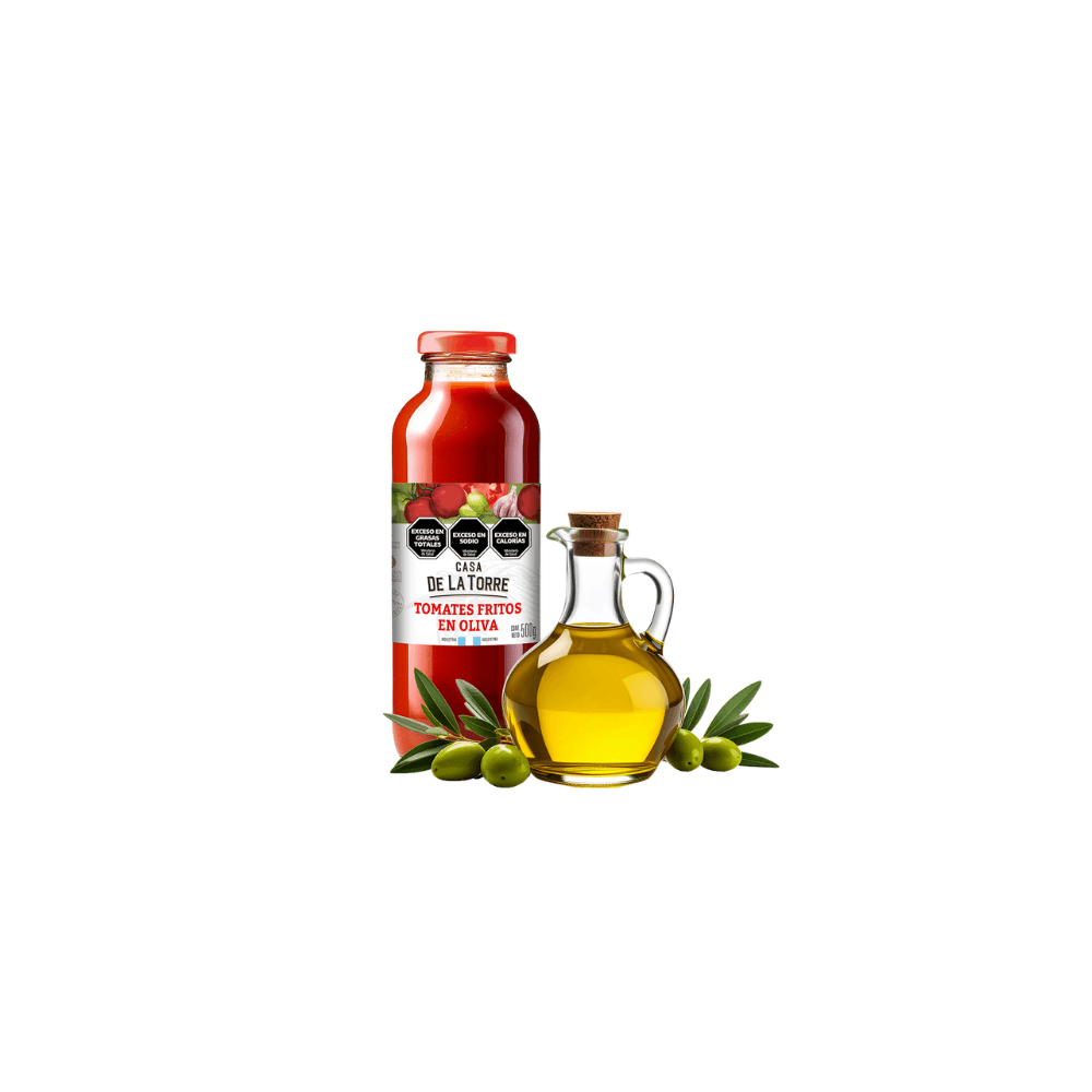 PULPA DE TOMATE FRITO EN ACEITE DE OLIVA *500G CASA DE LA TORRE
