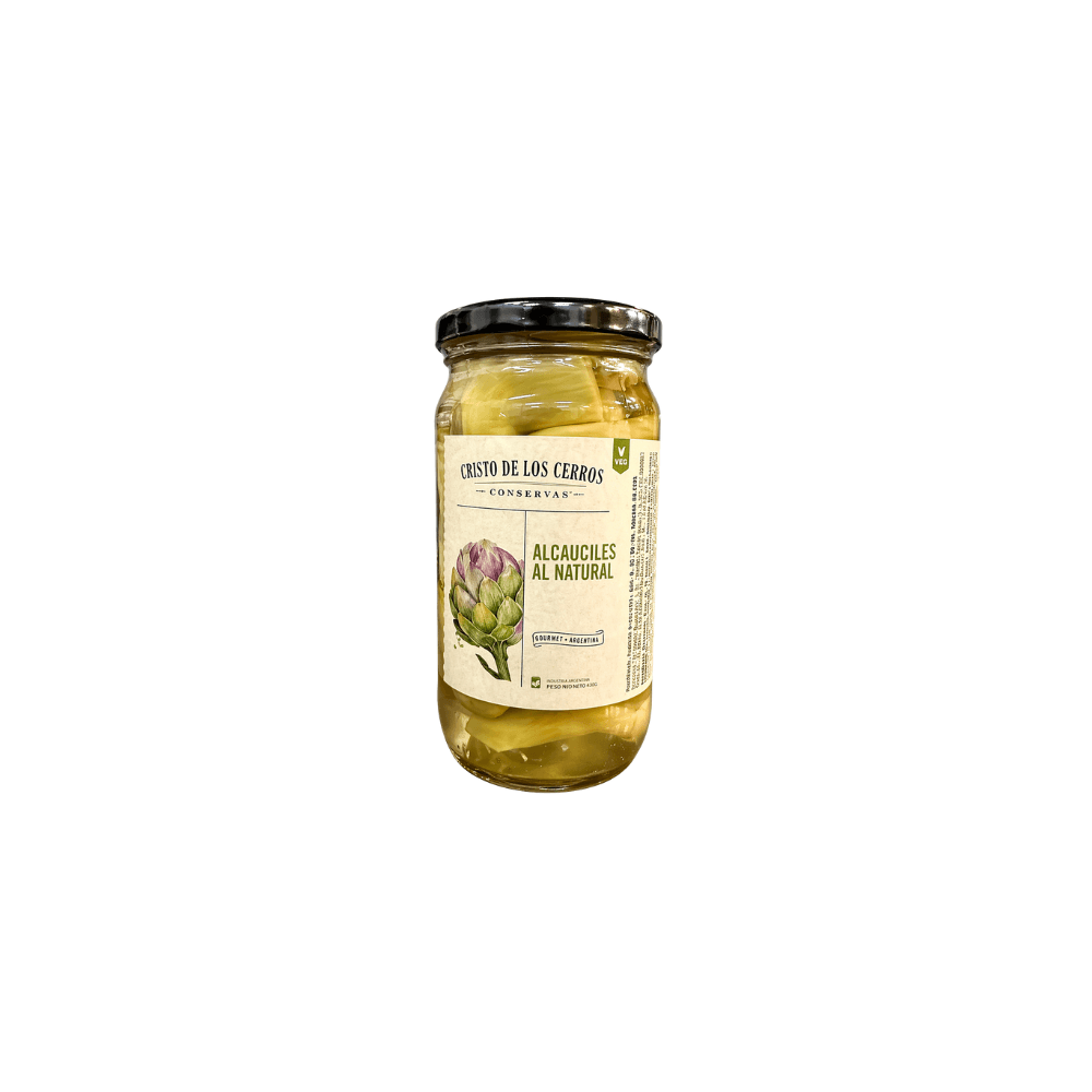 ALCAUCILES AL NATURAL *300G CRISTO
