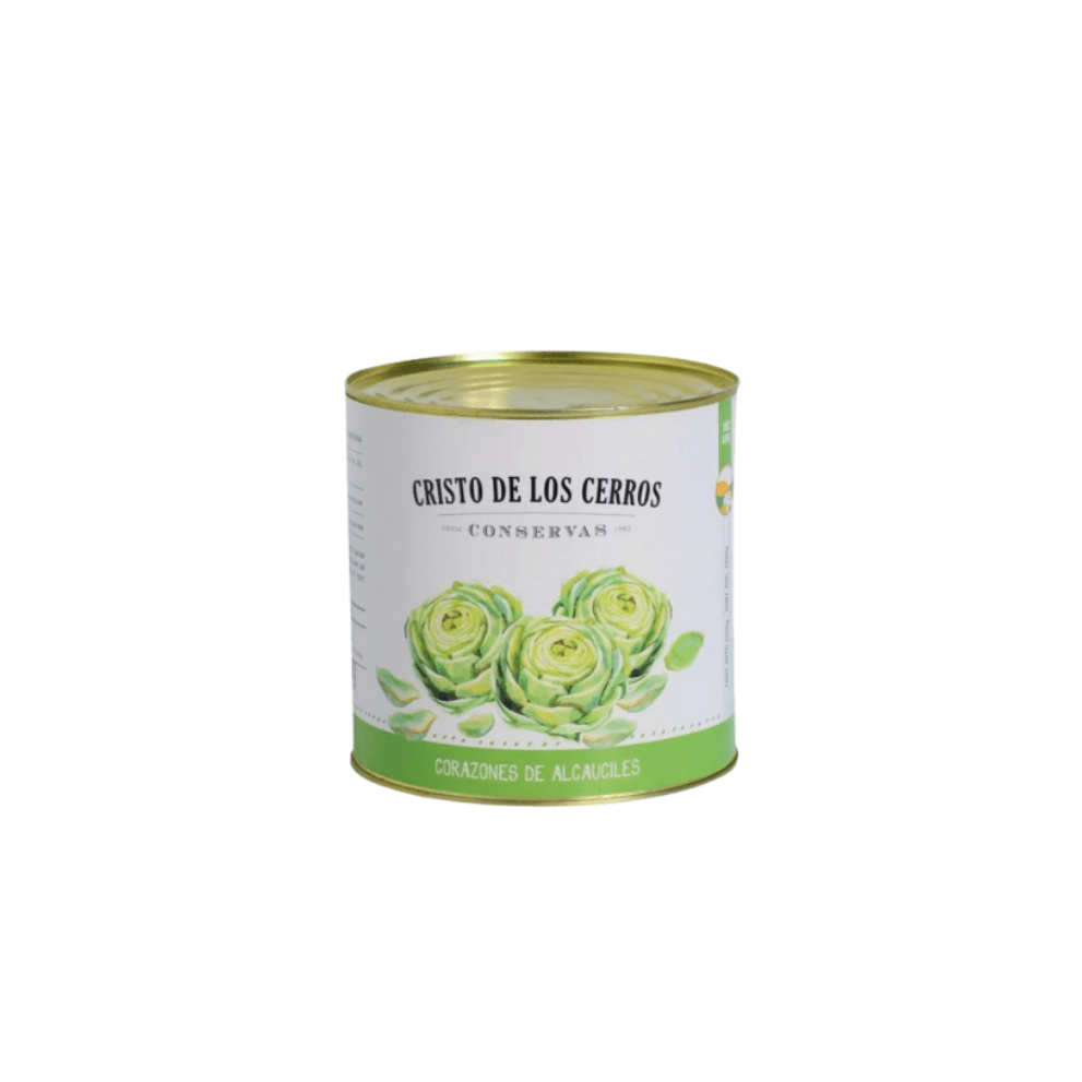 ALCAUCILES AL NATURAL *2500G LATA CRISTO