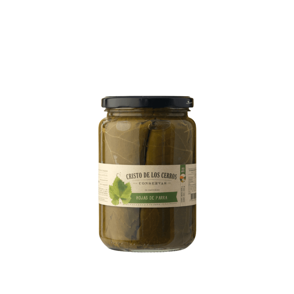 HOJAS DE PARRA ELEGIDAS AL NATURAL *500G CRISTO