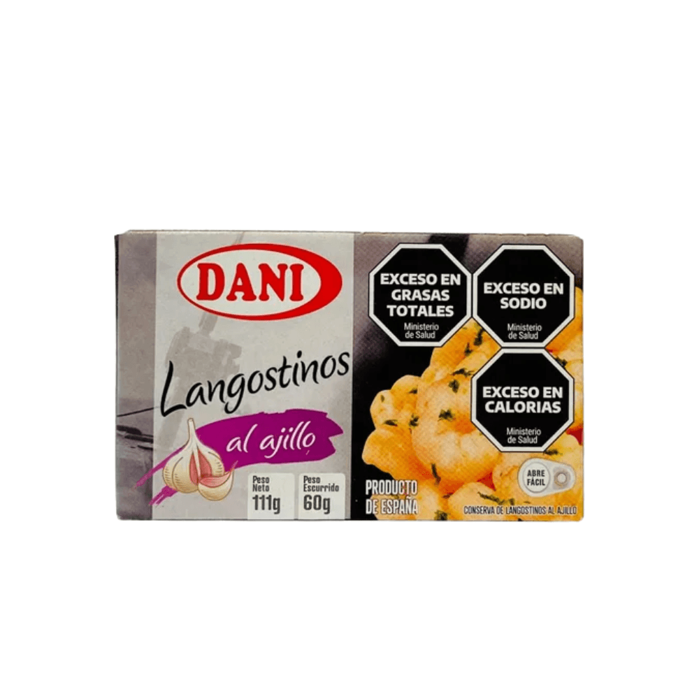 LANGOSTINOS AL AJILLO (GAMBAS) *155G DANI
