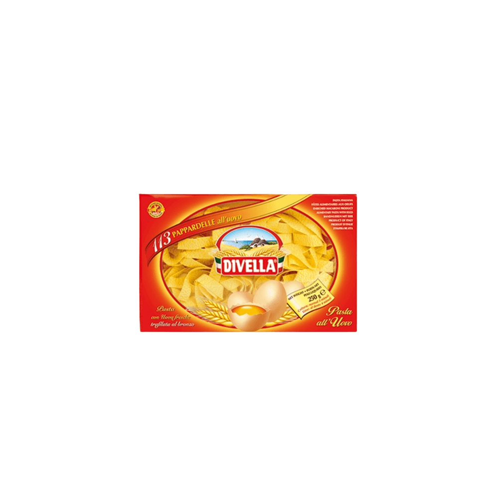 PAPPARDELLE ALL UOVO *250G DIVELLA