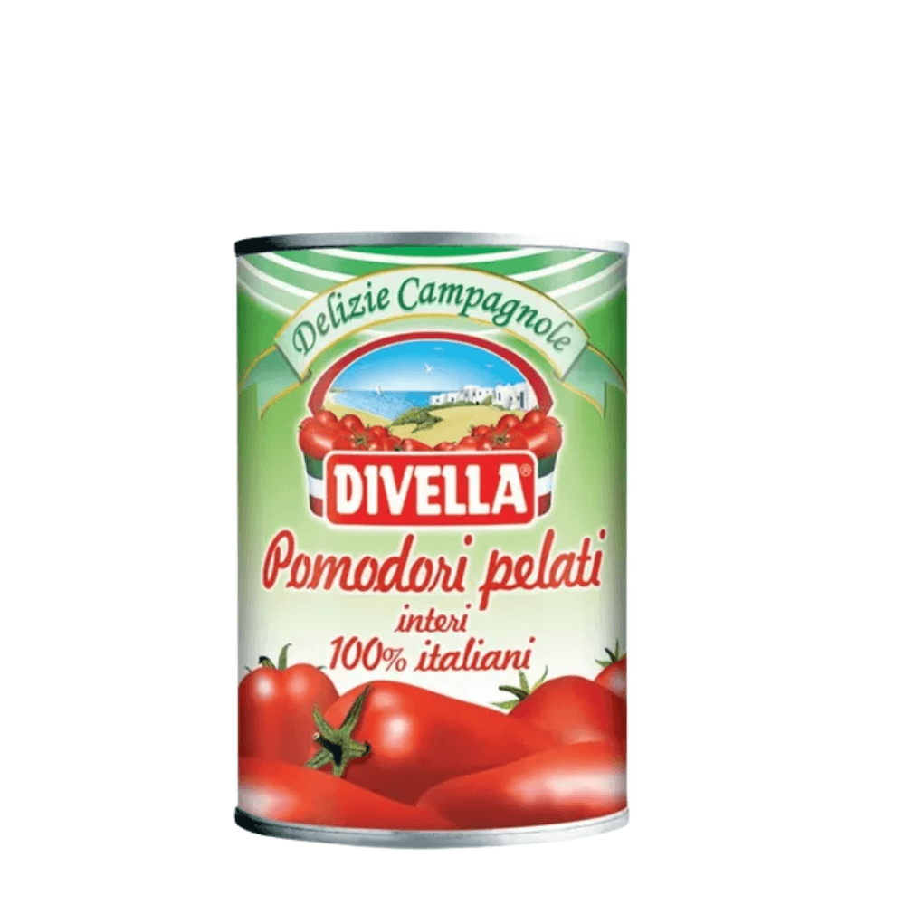 POMODORI PELATI *400G LATA DIVELLA