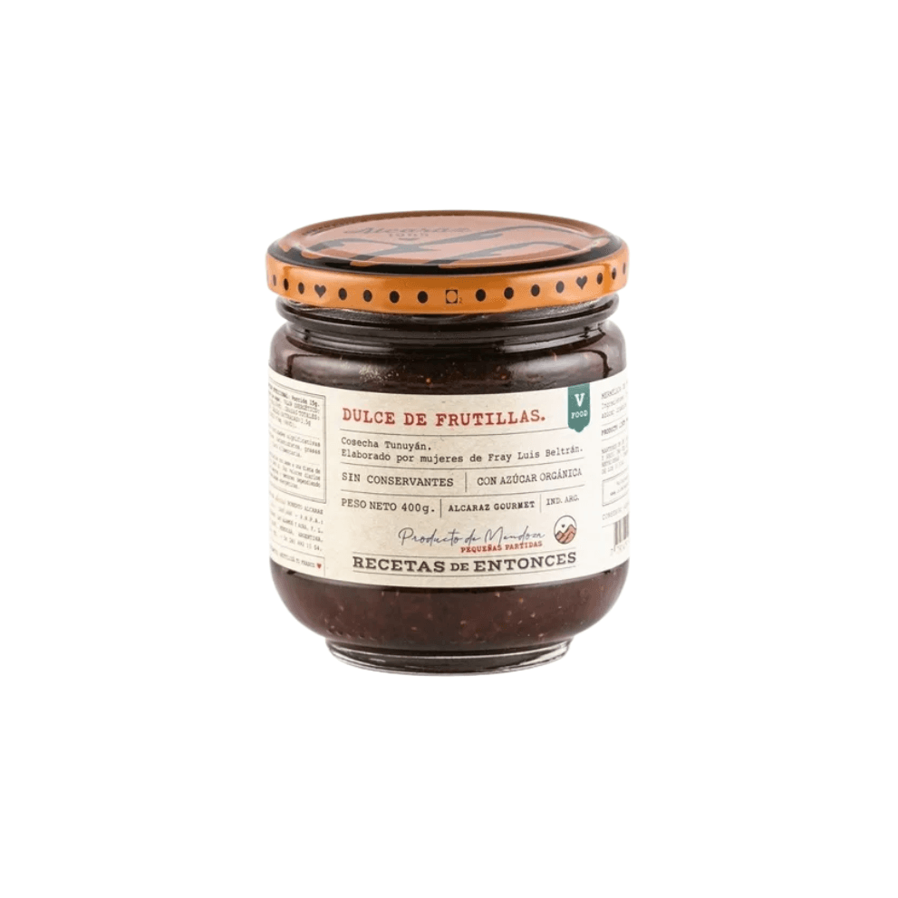 DULCE DE FRUTILLA *400G DULCES CASEROS
