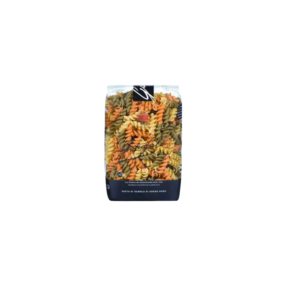 FUSILLI PRIMAVERA TRICOLOR *500G GAROFALO 