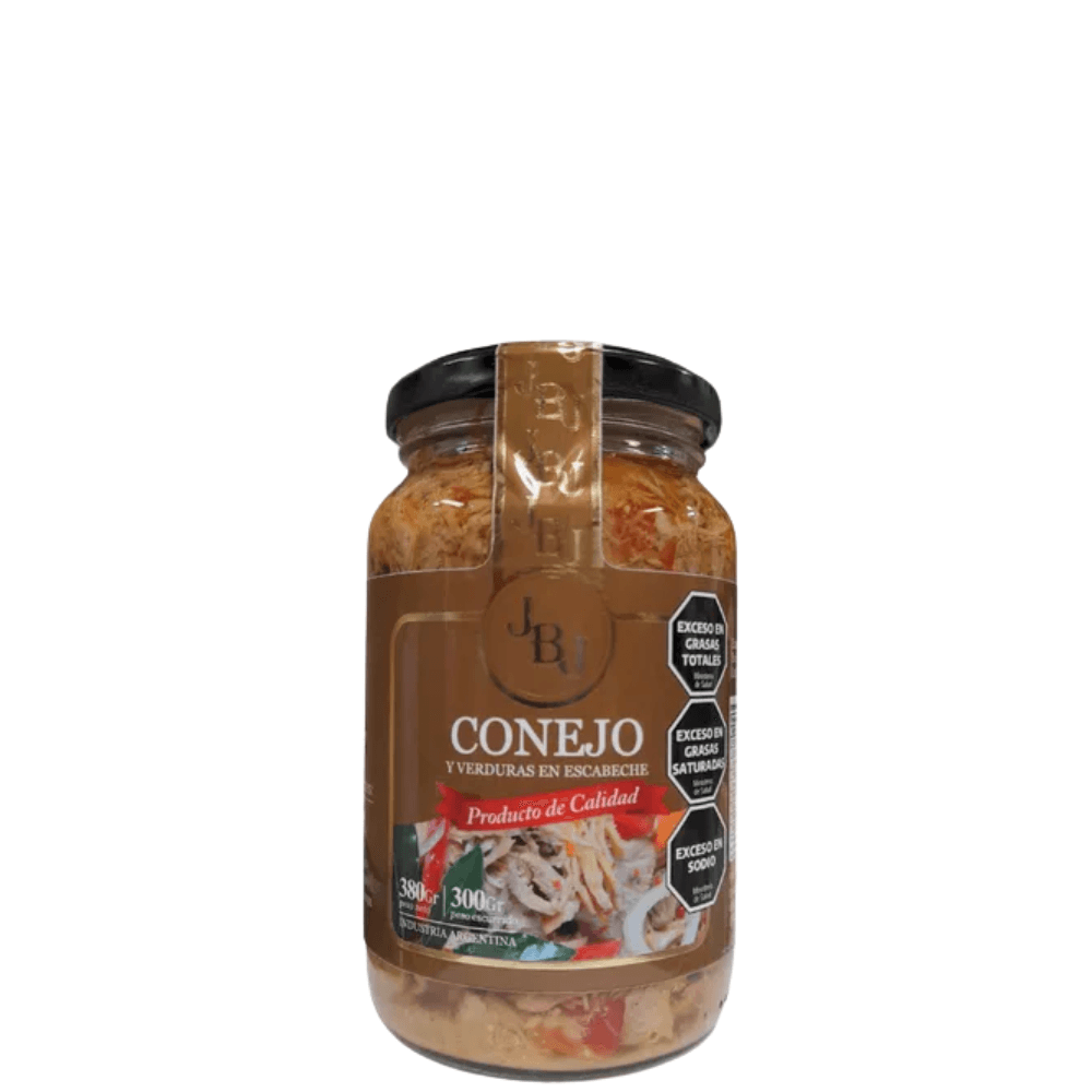 ESCABECHE DE CONEJO *380G JBJ