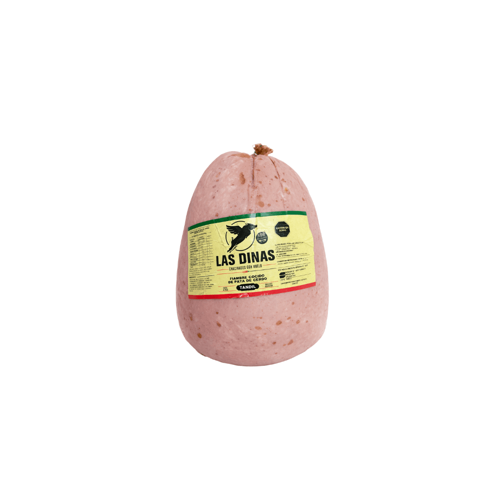JAMON COCIDO NATURAL LAS DINAS * PESO 