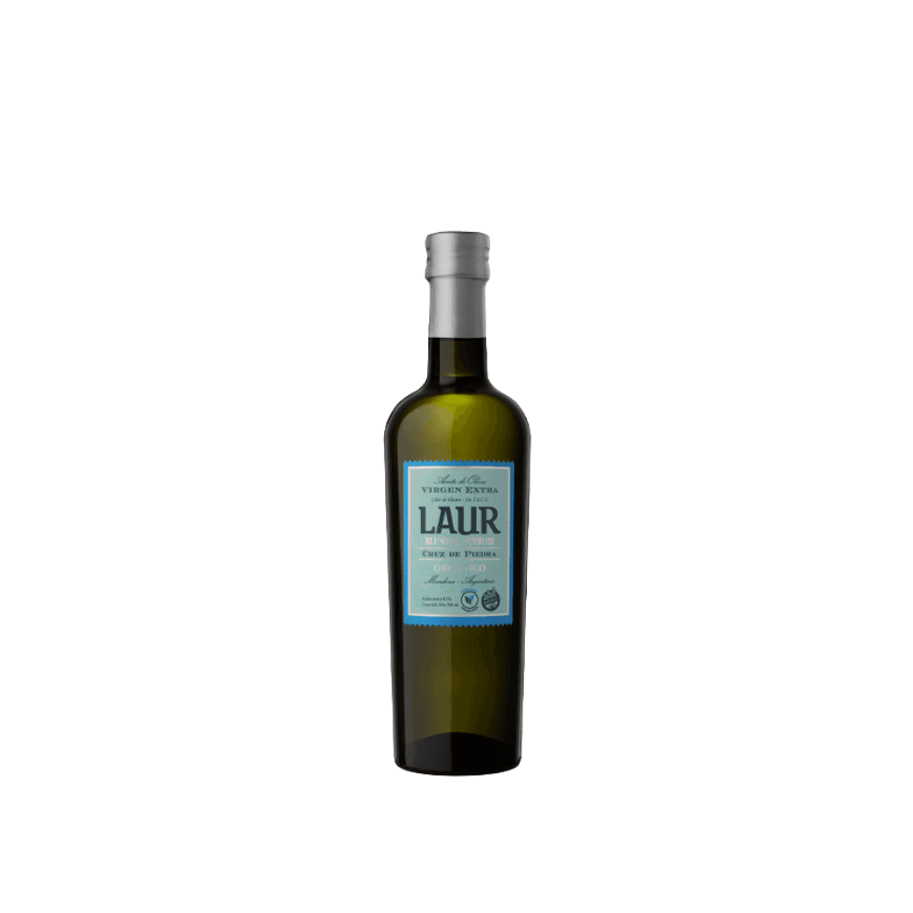 ACEITE DE OLIVA V.E. ORGANICO TERROIR CRUZ DE PIEDRA *500ML VIDRIO LAUR 