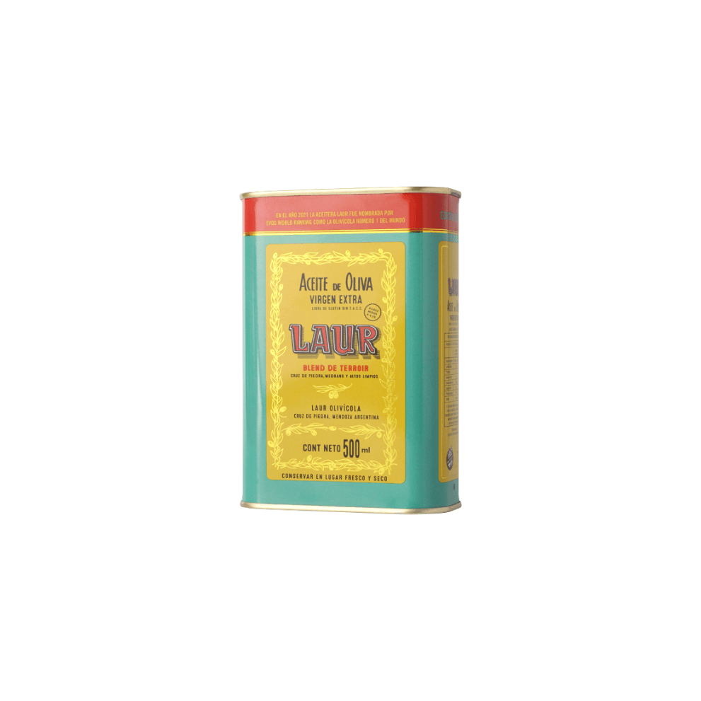 ACEITE DE OLIVA V.E. BLEND TERRIOR *500ML LATA LAUR