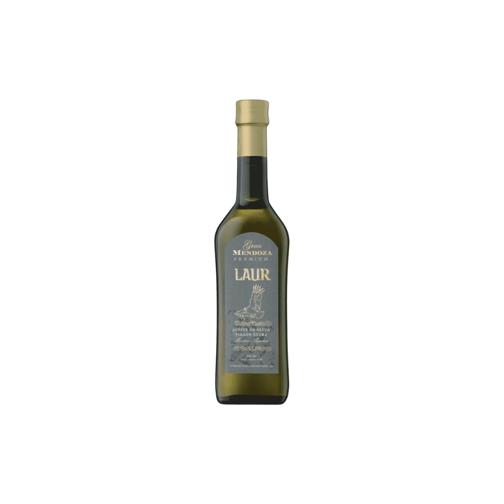ACEITE DE OLIVA V.E. *500ML VIDRIO GRAN MENDOZA LAUR
