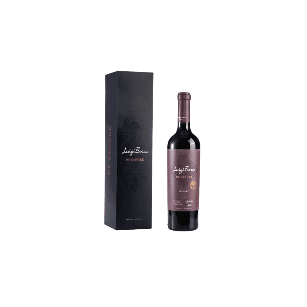 LUIGI BOSCA DE SANGRE MALBEC D.O.C ESTUCHE *750ML