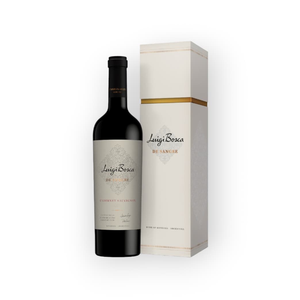 LUIGI BOSCA DE SANGRE CABERNET SAUVIGNON ESTUCHE *750ML
