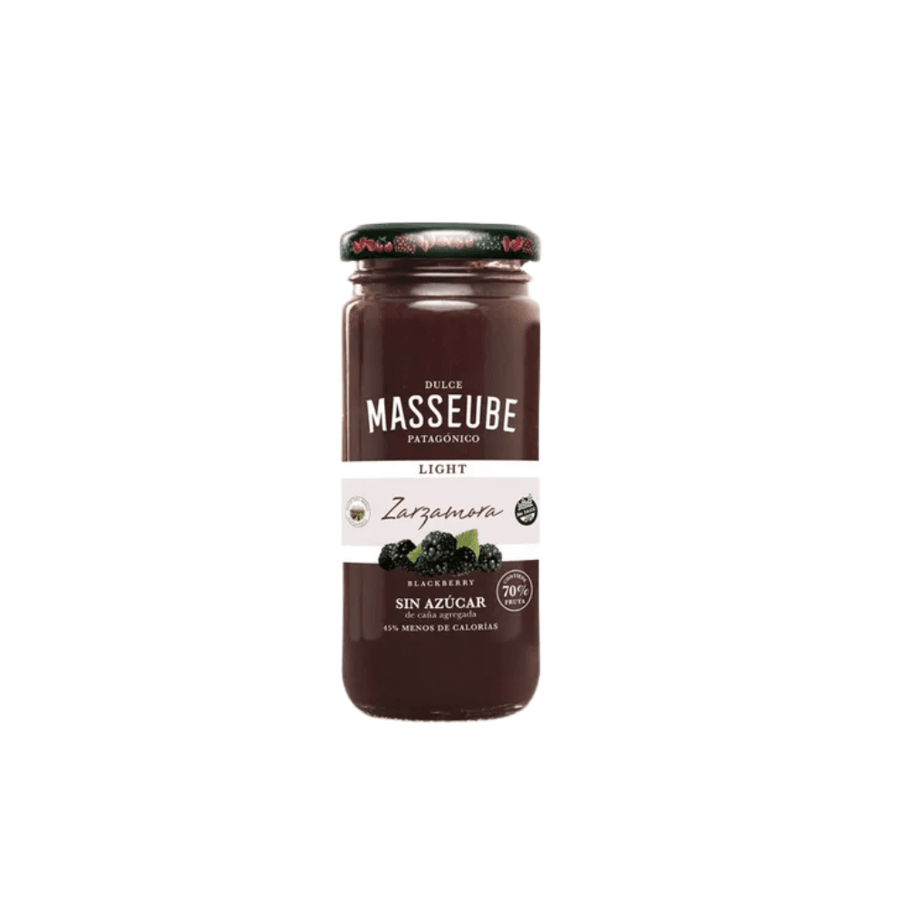 DULCE DE ZARZAMORA LIGHT ORGANICO *260G MASSEUBE