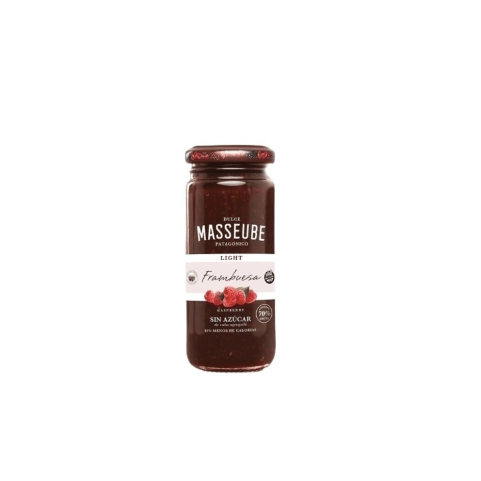 DULCE DE FRAMBUESA LIGHT ORGANICO *260G MASSEUBE