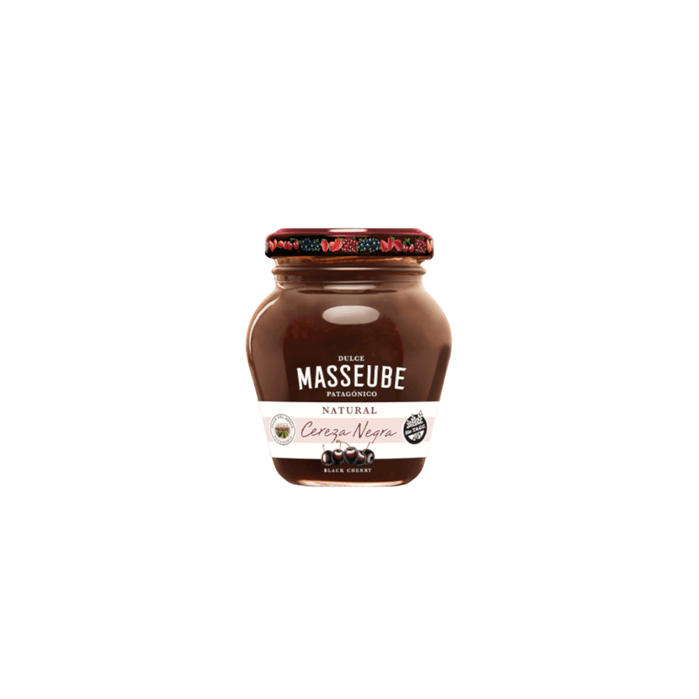 DULCE DE CEREZA NEGRA NATURAL *350G MASSEUBE