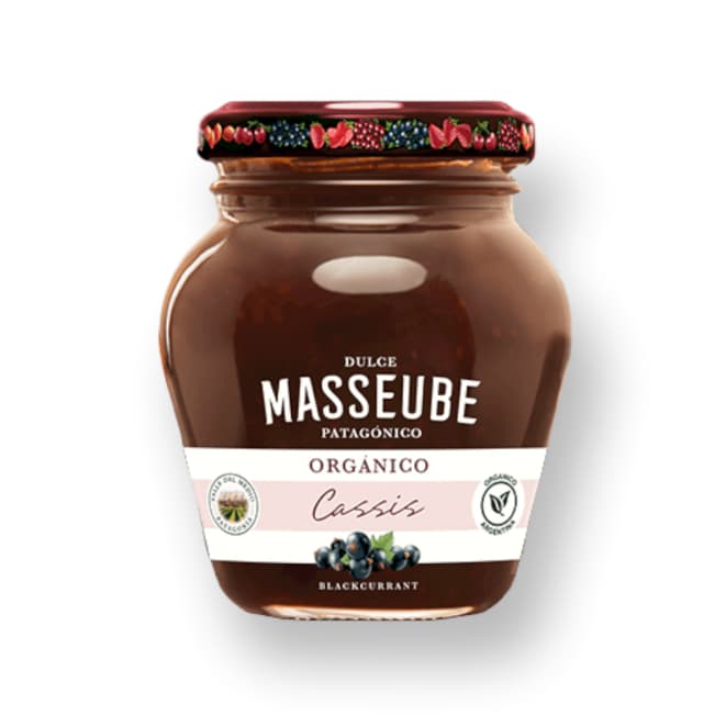 DULCE DE CASSIS ORGANICO *350G MASSEUBE