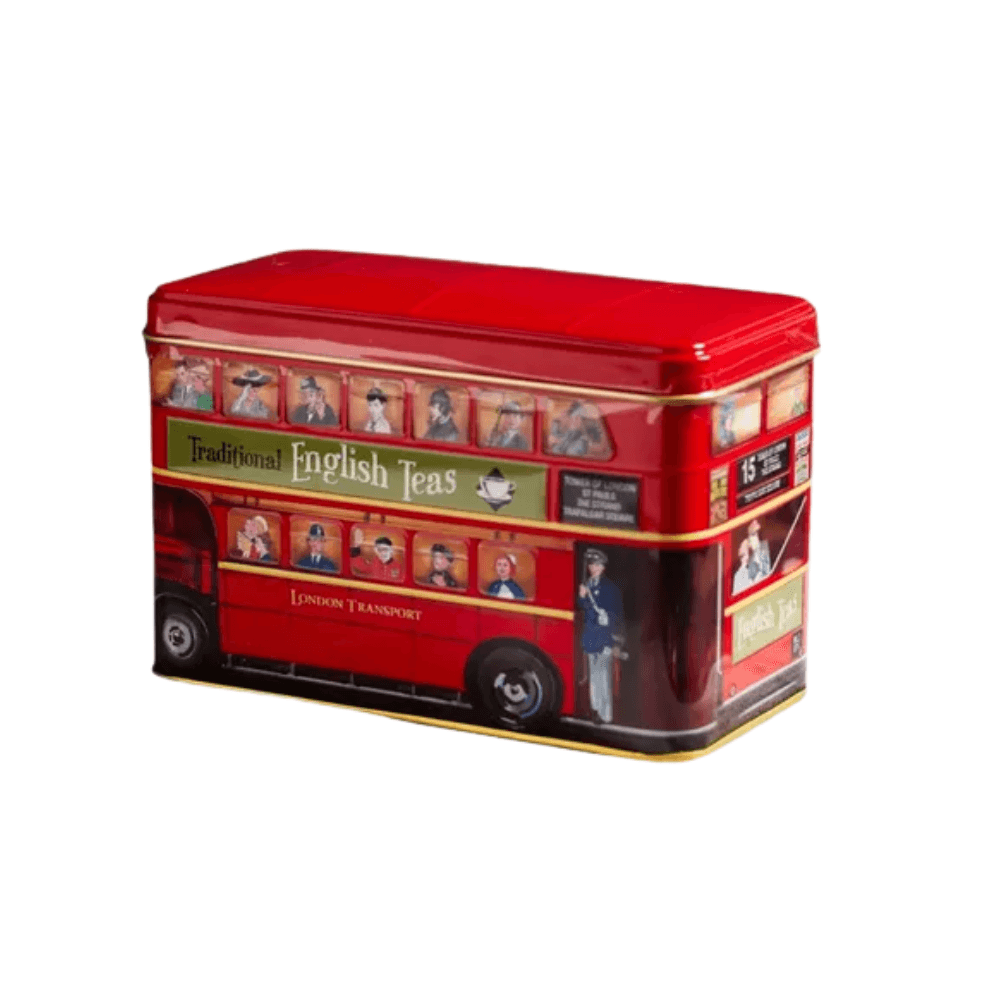 TE LONDON BUS LATA *25U NEW ENGLISH TEAS