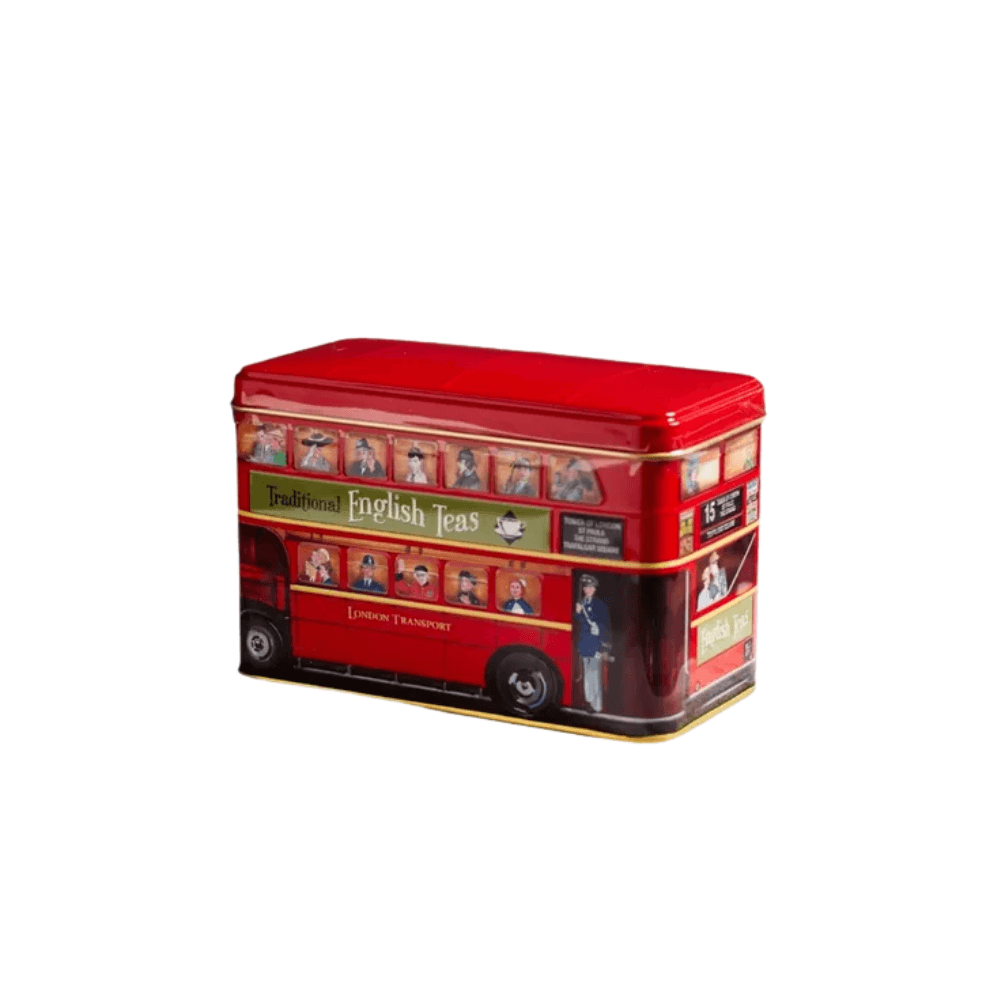 TE LONDON BUS LATA *10U NEW ENGLISH TEAS