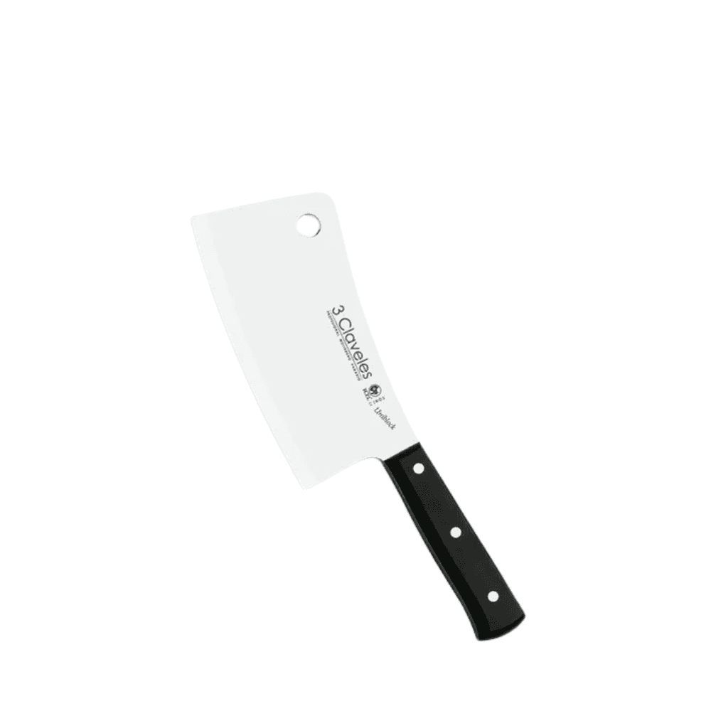 CUCHILLO RECTANGULAR 20CM UNIBLOCK 3 CLAVELES 