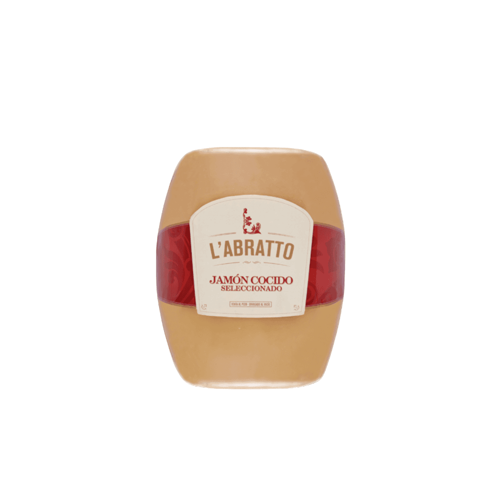 JAMON COCIDO NATURAL LABRATTO * PESO 