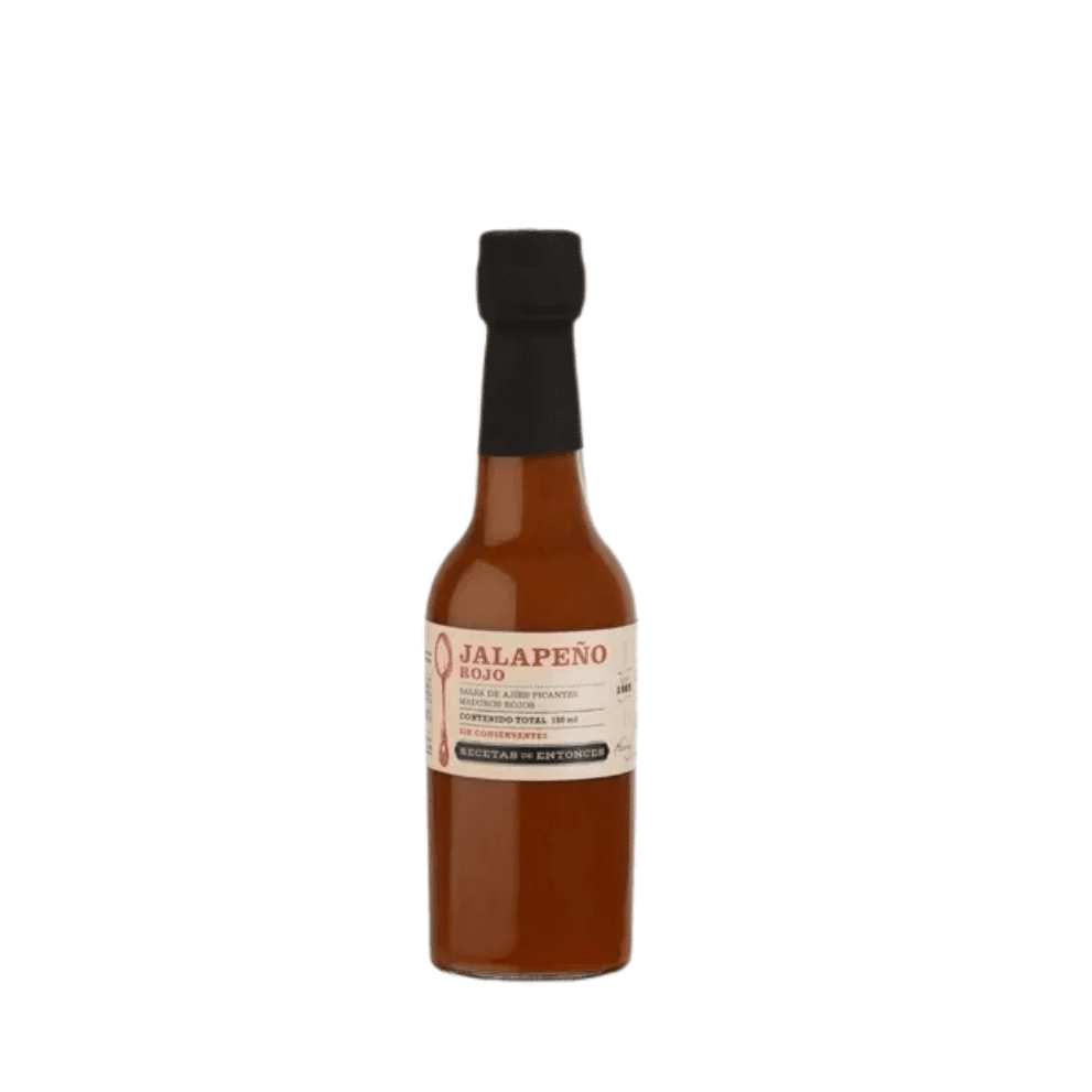 SALSA JALAPEÑO ROJA *180ML RECETAS
