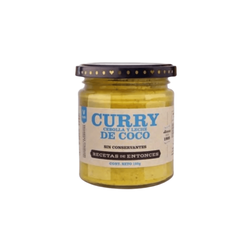 CURRY DE CEBOLLAS Y LECHE DE COCO *200G RECETAS