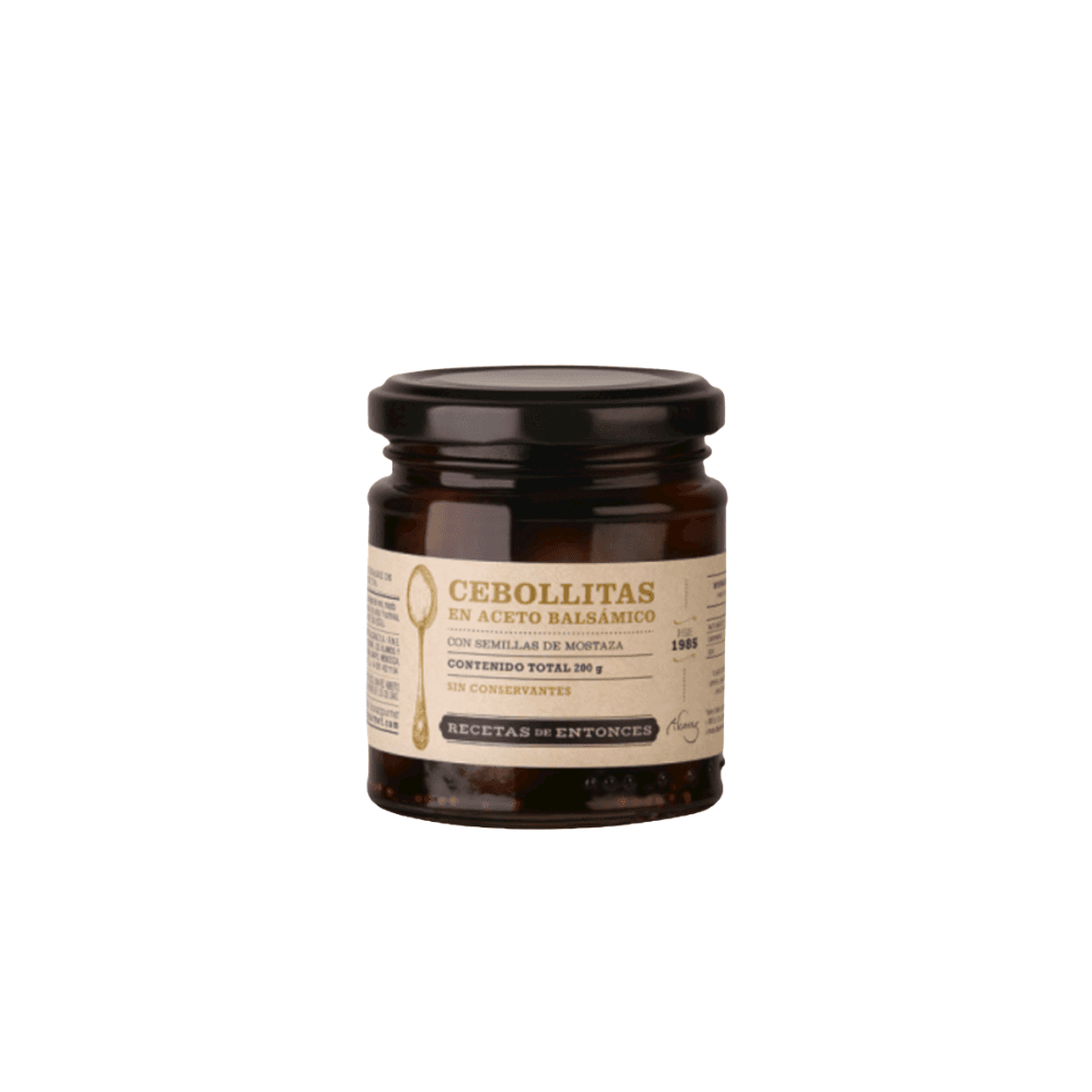 CEBOLLITAS EN ACETO BALSAMICO *200G RECETAS