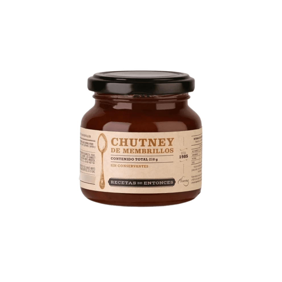CHUTNEY DE MEMBRILLO *210G RECETAS