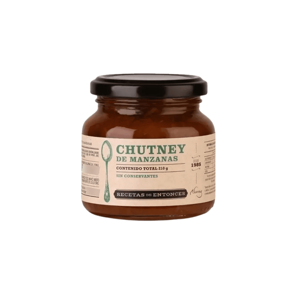 CHUTNEY DE MANZANAS *210G RECETAS