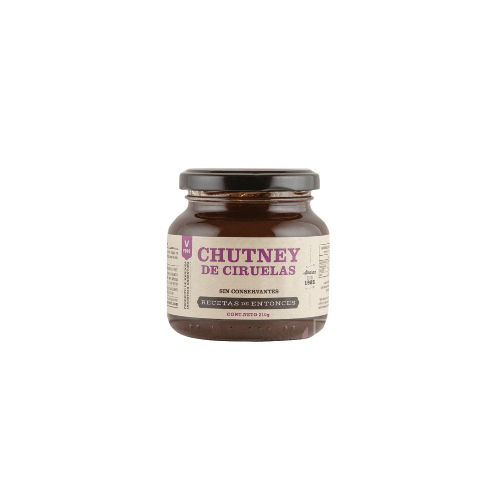 CHUTNEY DE CIRUELAS *210G RECETAS