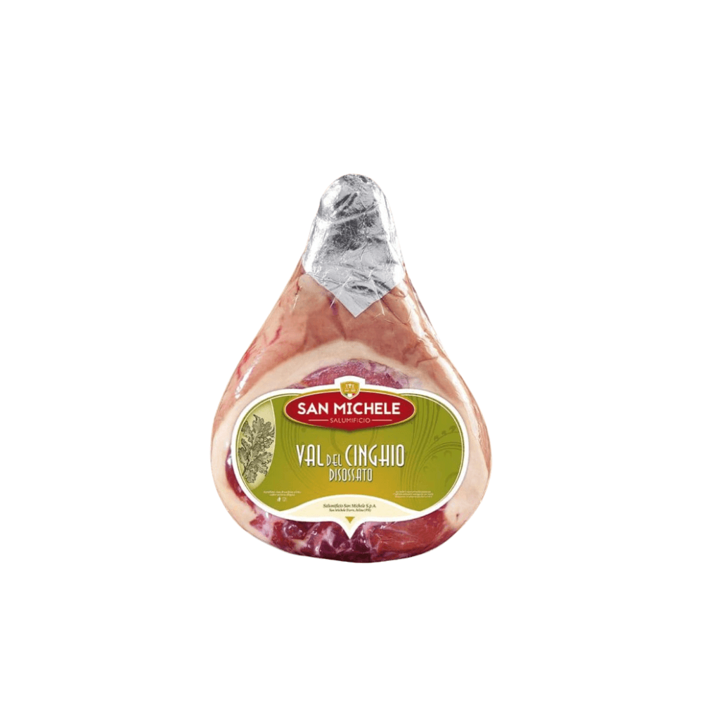 PROSCIUTTO M.E.C. VAL DEL CINGHIO DESHUESADO SAN MICHELE * PESO 
