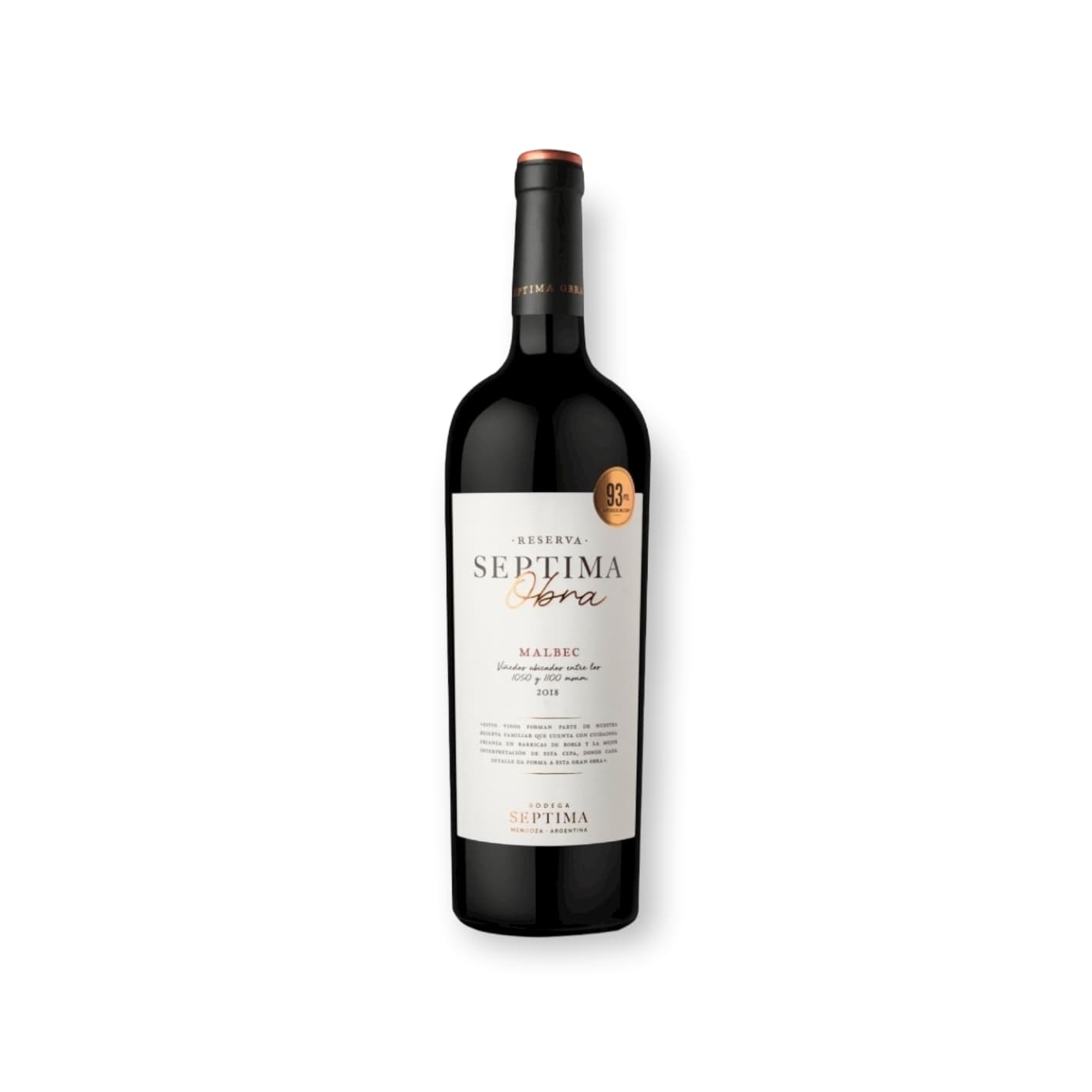 SEPTIMA OBRA RESERVA MALBEC *750ML