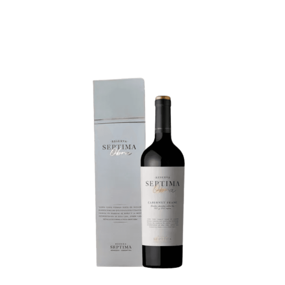 SEPTIMA OBRA RESERVA CABERNET FRANC ESTUCHE *750ML