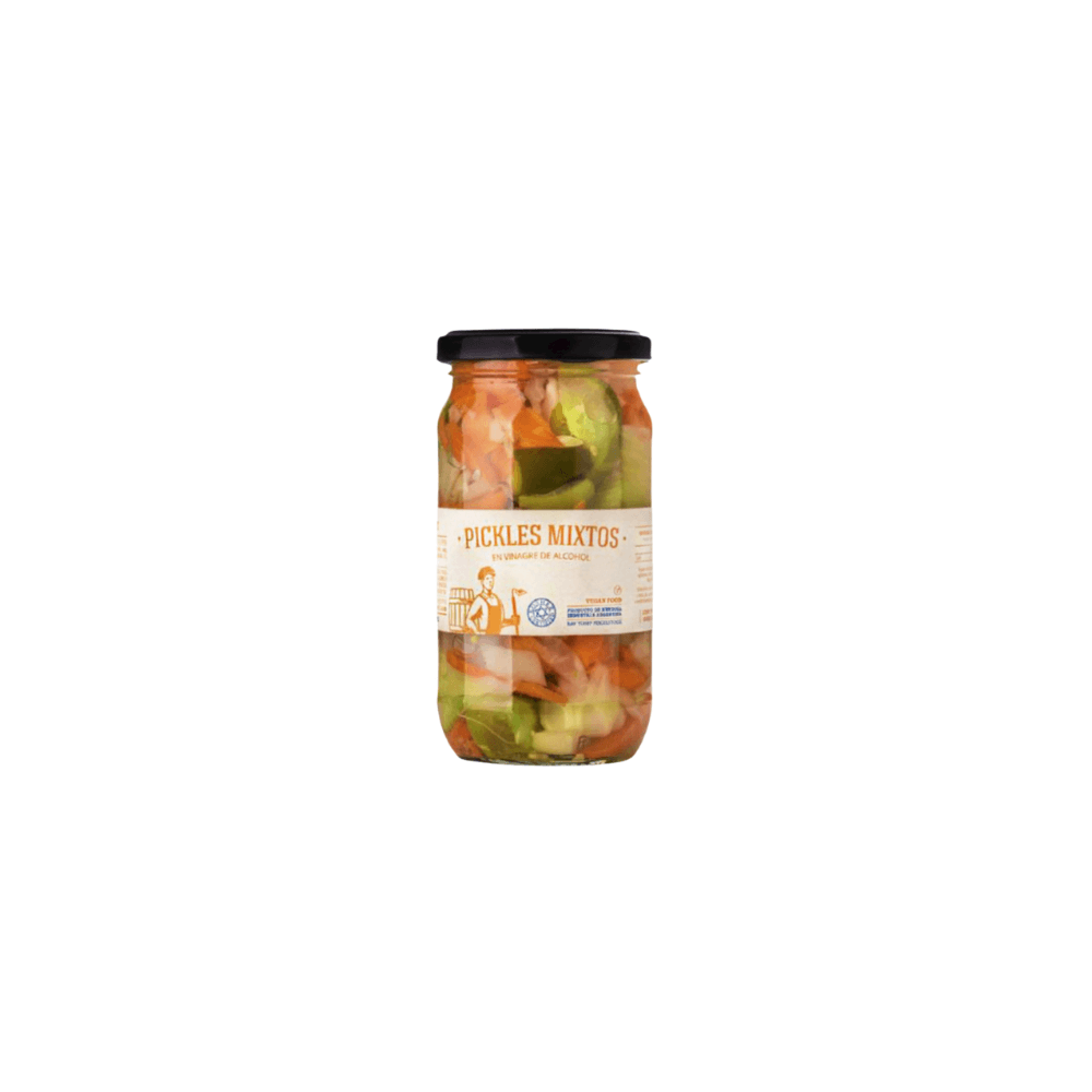 PICKLES MIXTOS EN VINAGRE DE ALCOHOL *300G KOSHER