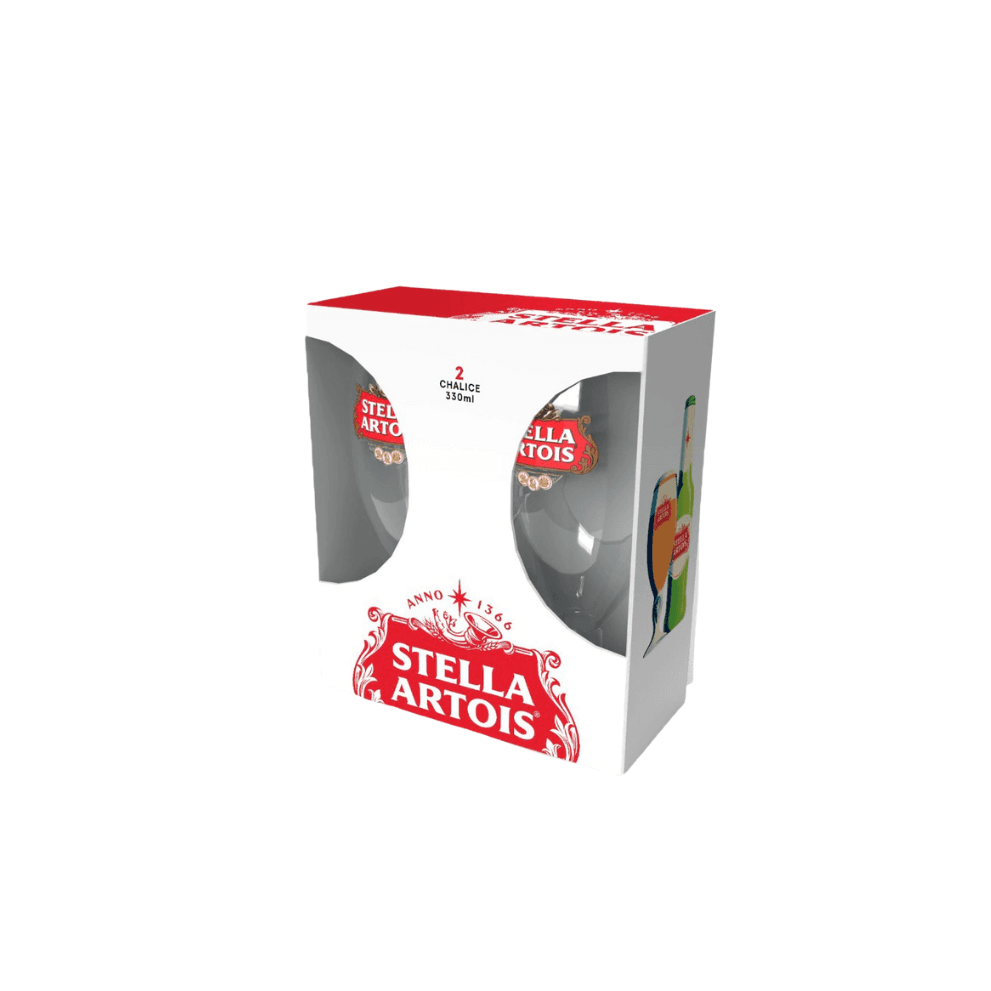 STELLA ARTOIS SET 2 CHALICE CLASICO *330ML