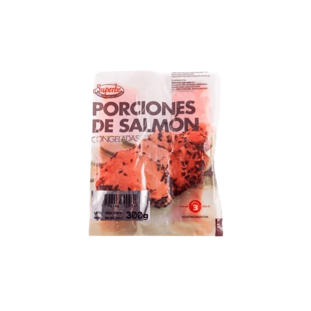 PORCIONES DE SALMON *300G SUPERBE 