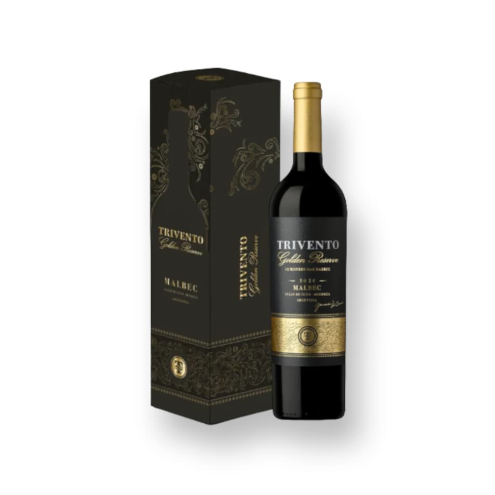 TRIVENTO GOLDEN RESERVE MALBEC ESTUCHE *750ML 