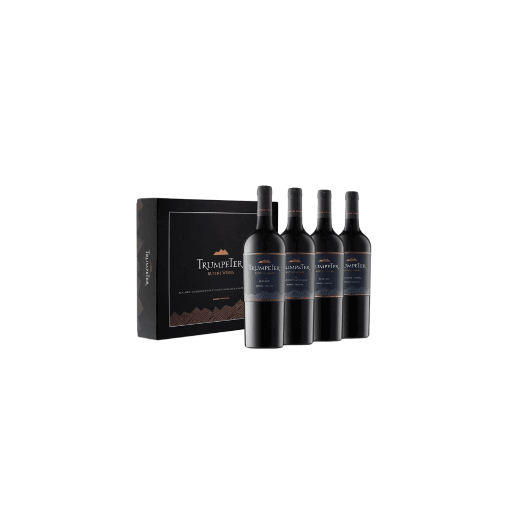 TRUMPETER SURTIDO ESTUCHE CARTON X 4 BOT *750ML  