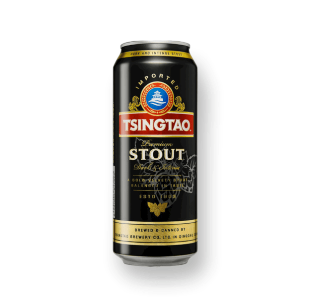 CERVEZA TSINGTAO STOUT *500ML LATA