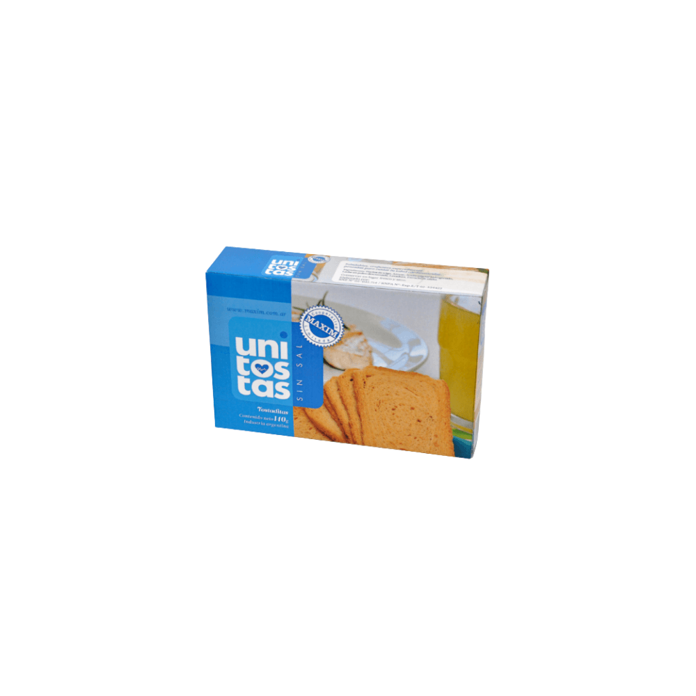 UNITOSTAS SIN SAL *140G MAXIM