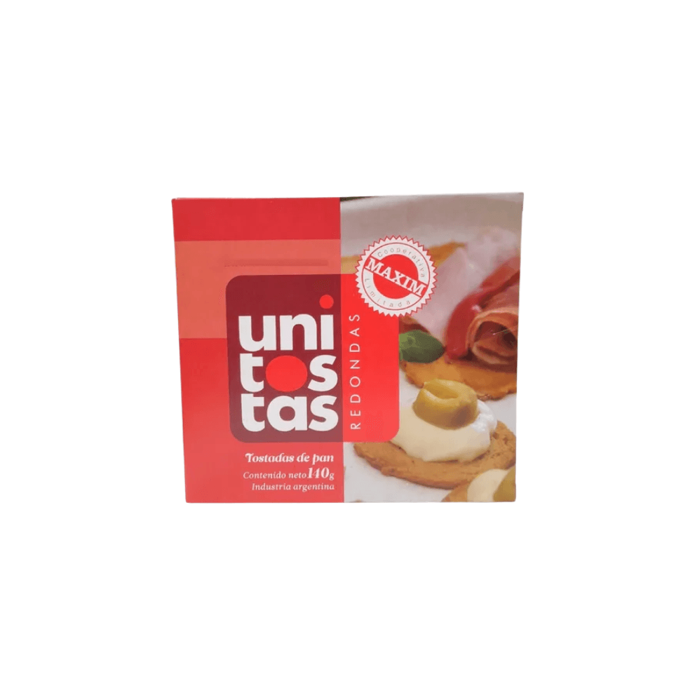 UNITOSTAS REDONDAS *140G MAXIM