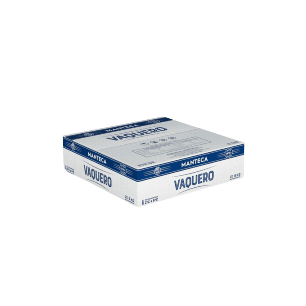 MANTECA CALIDAD EXTRA VAQUERO *5KG 