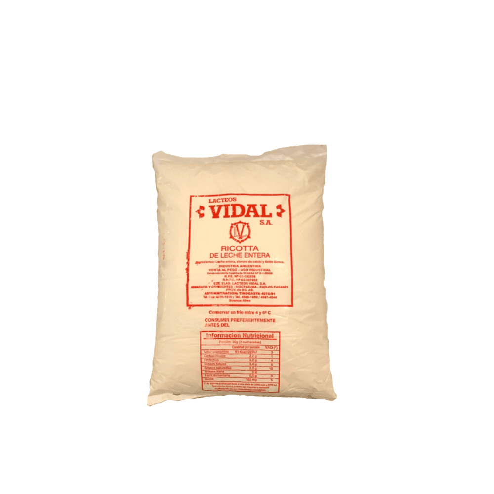 RICOTTA VIDAL * PESO