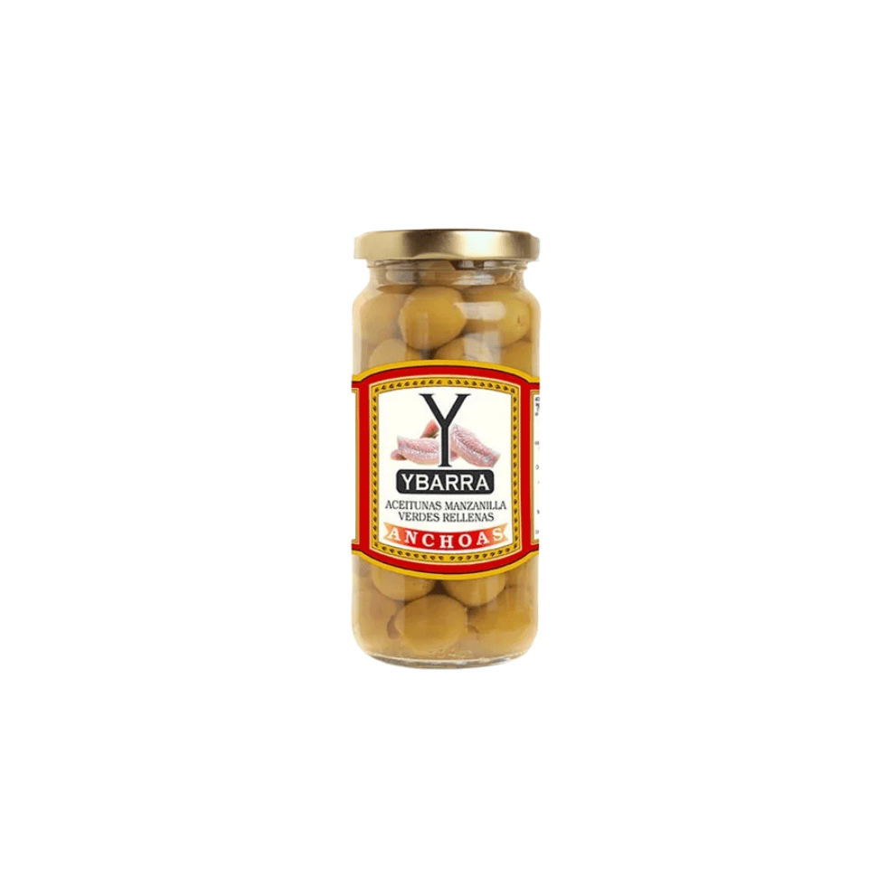 ACEITUNAS RELLENAS CON ANCHOA *240G YBARRA