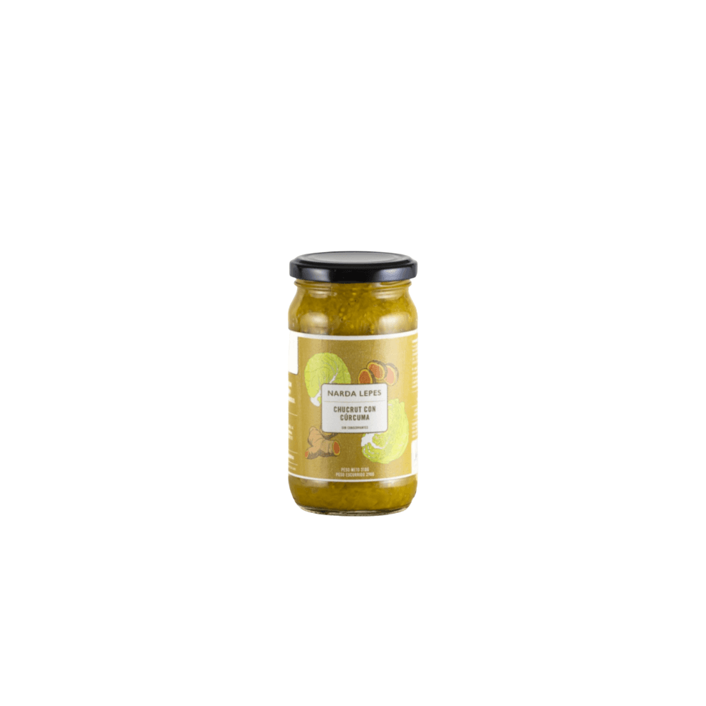 CHUCRUT CON CURCUMA *310G NARDA LEPES