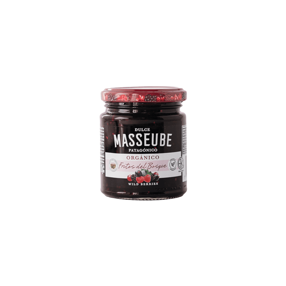 DULCE DE FRUTOS DEL BOSQUE ORGANICO *240G MASSEUBE
