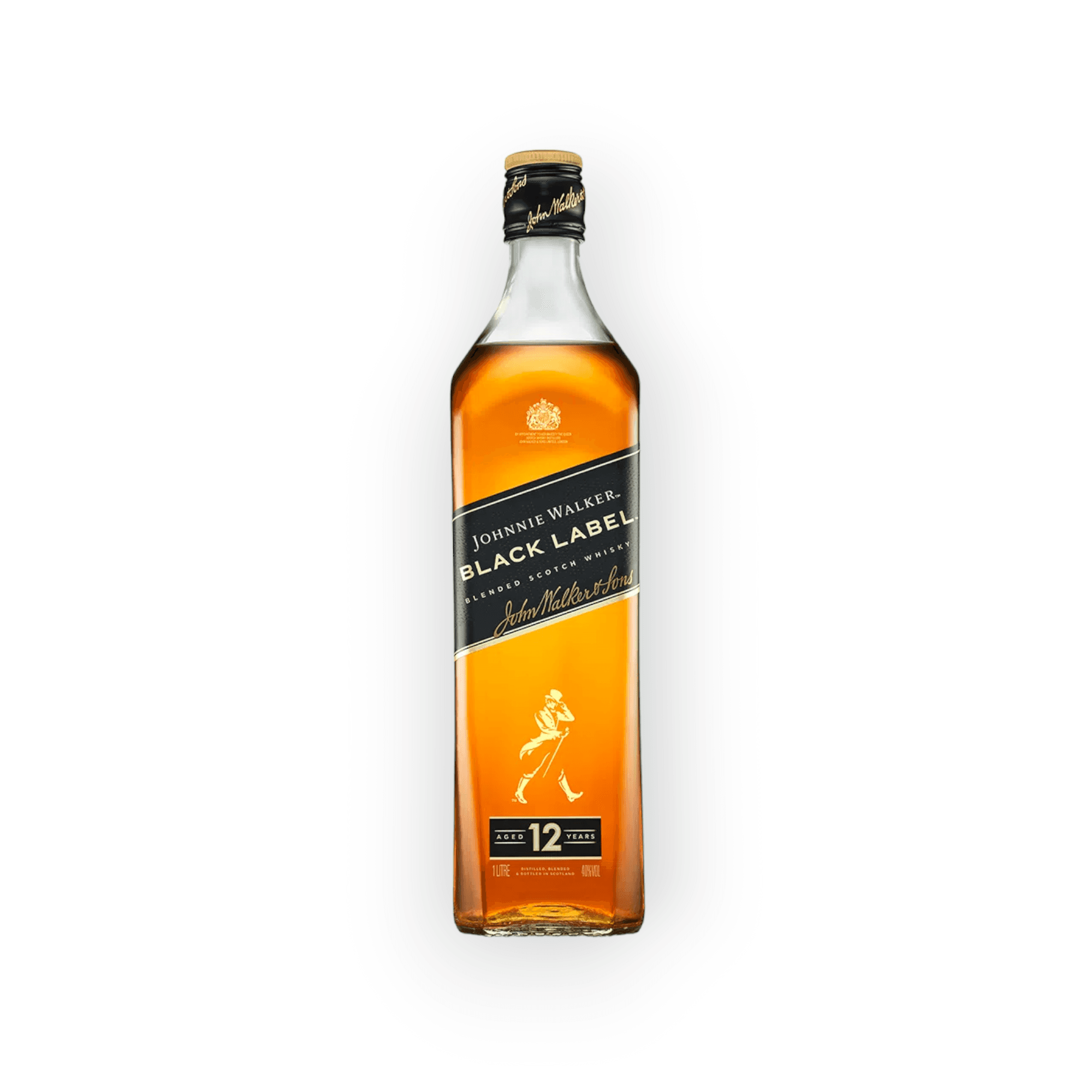 WHISKY JOHNNIE WALKER BLACK LABEL *1L