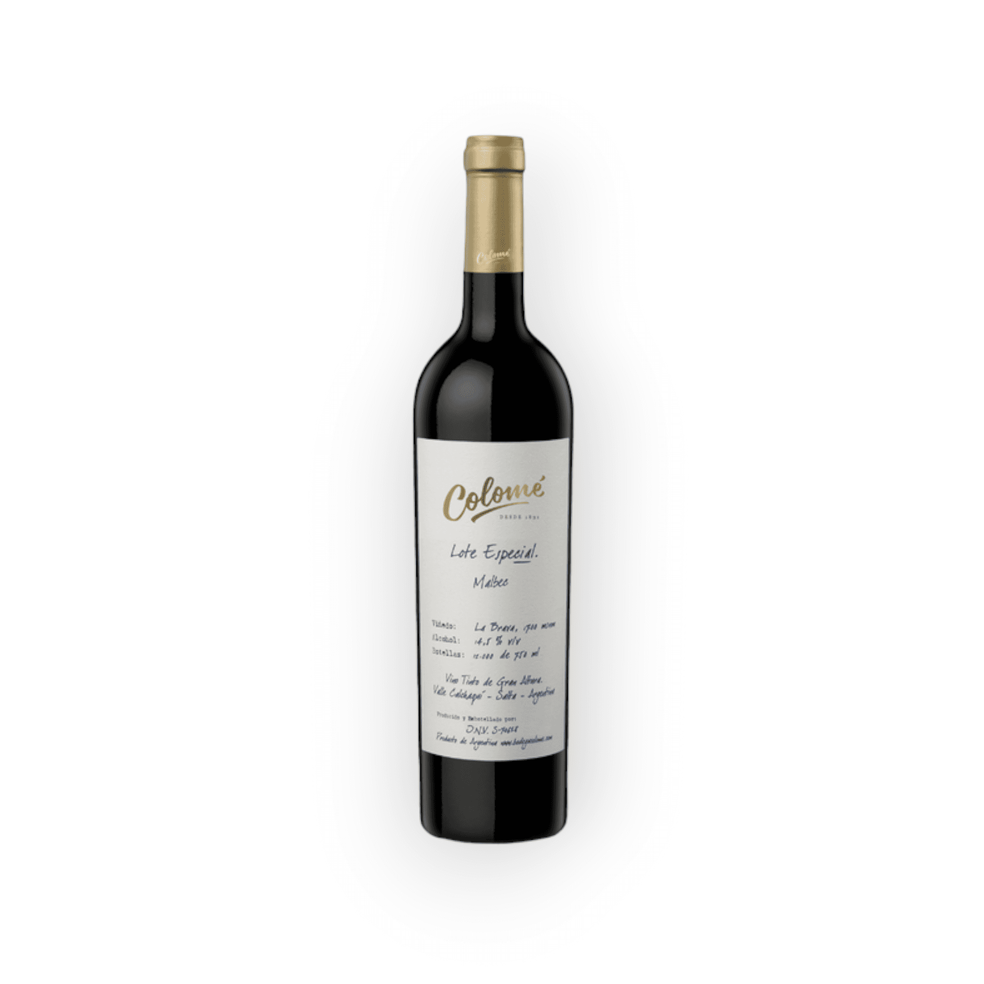 COLOME LOTE ESPECIAL MALBEC LA BRAVA *750ML